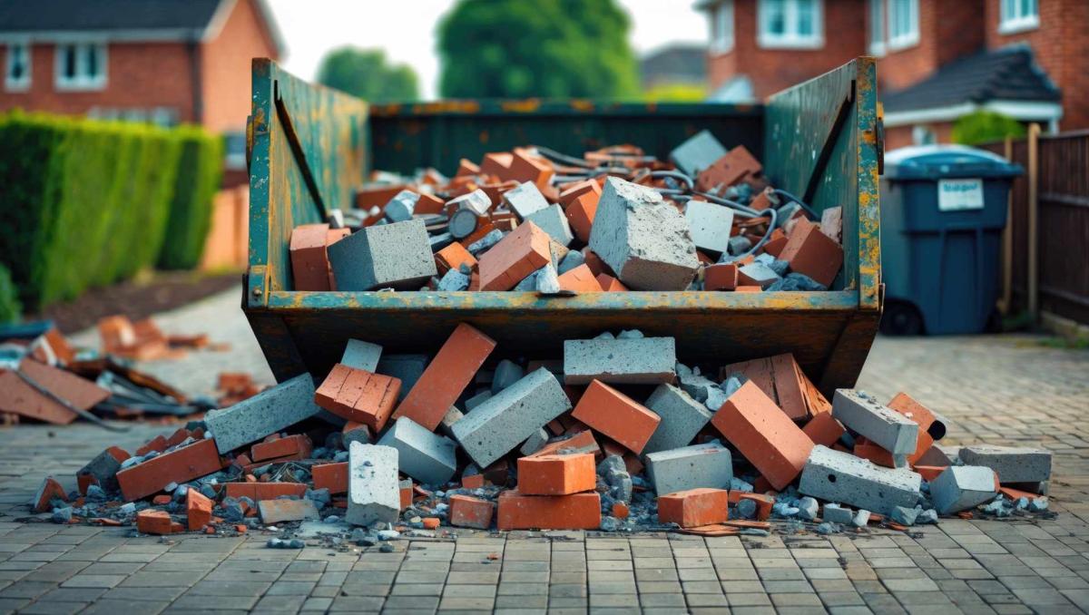 Louer une benne pour déchets verts